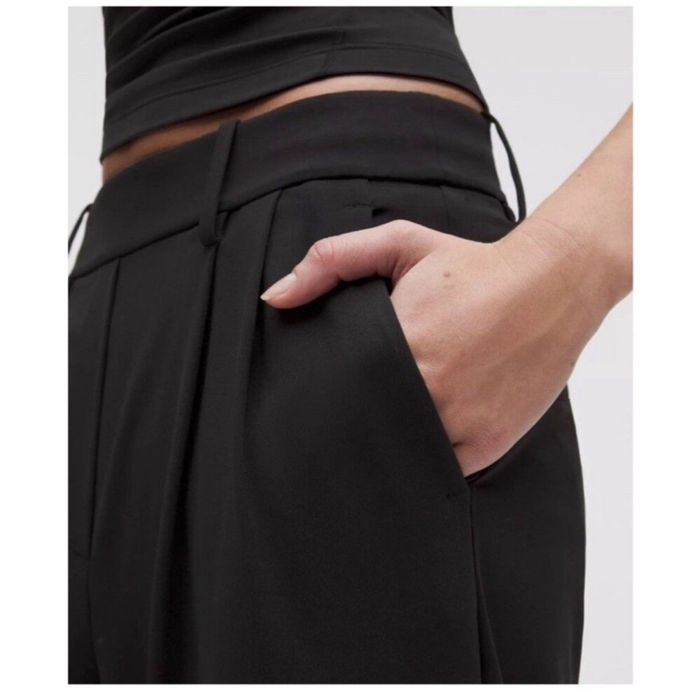 Lululemon Daydrift wide leg trouser black - Picture 4 of 8